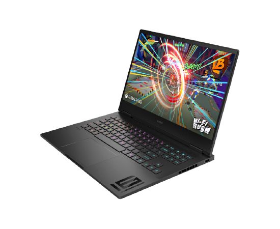 OMEN by HP Gaming Laptop 16-wf1000ny - i7-14700HX,  32GB, 1TB SSD, RTX 4070 8GB,16.1 QHD AG 300nits 240Hz, US RGB backlit 4Zone keyboard,  Shadow Black FF - 1080p, Win 11 Home, 1 years / B5UE8EA#B1R