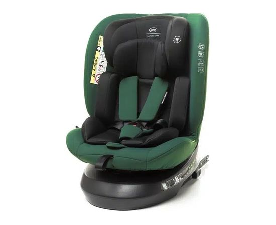 4baby Autosēdeklis MATT-FIX dark green (40-150 cm) [A]