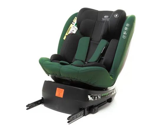 4baby Autosēdeklis MATT-FIX dark green (40-150 cm) [A]