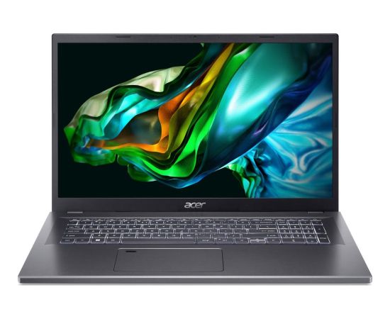 Notebook ACER Aspire A17-51M-57MA CPU  Core 5 120U 1400 MHz 17.3" 1920x1080 RAM 16GB LPDDR5 SSD 512GB Intel Graphics Integrated ENG Windows 11 Home Steel Grey 2.09 kg NX.J02EL.001