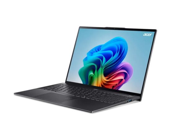 Notebook ACER Swift 16 AI OLED SF16-51-7006 CPU  Core Ultra u7-256V 2200 MHz 16" 2880x1800 RAM 16GB LPDDR5x SSD 1TB Intel Arc 140V Integrated ENG Windows 11 Home Black 1.46 kg NX.J3ZEL.003