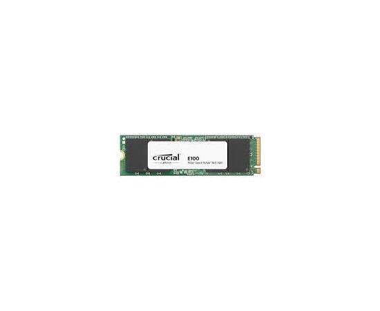 SSD CRUCIAL E100 480GB M.2 PCIe Gen4 NVMe 3D NAND Write speed 2500 MBytes/sec Read speed 4500 MBytes/sec CT480E100SSD8