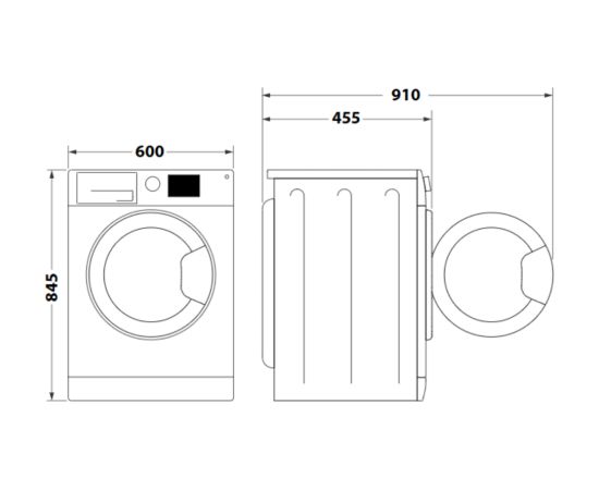 Indesit IM 642 MY TIME EE Veļas mašīna 6kg 1200rpm