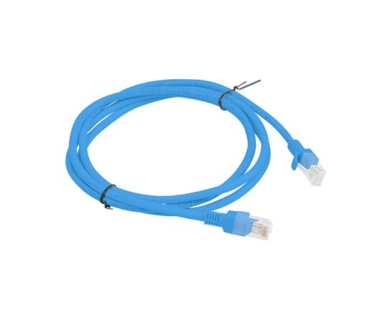 PATCHCORD KAT.5E UTP 1.5M NIEBIESKI FLUKE PASSED LANBERG 10-PACK