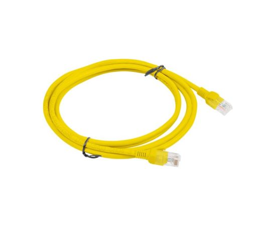 PATCHCORD KAT.6 UTP 2M ŻÓŁTY FLUKE PASSED LANBERG 10-PACK