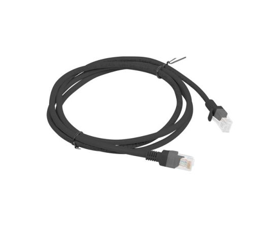 PATCHCORD KAT.6 UTP 1.5M CZARNY FLUKE PASSED LANBERG 10-PACK