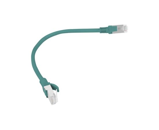 PATCHCORD KAT.6 UTP 0.25M ZIELONY FLUKE PASSED LANBERG 10-PACK