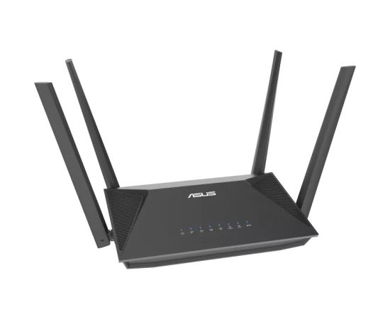 ASUS RT-AX52 AX1800 AiMesh wireless router Gigabit Ethernet Dual-band (2.4 GHz / 5 GHz) Black