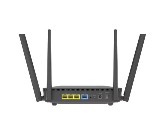 ASUS RT-AX52 AX1800 AiMesh wireless router Gigabit Ethernet Dual-band (2.4 GHz / 5 GHz) Black