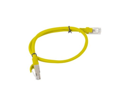 PATCHCORD KAT.6 UTP 0.5M ŻÓŁTY FLUKE PASSED LANBERG 10-PACK