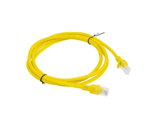 LPATCHCORD KAT.5E UTP 1.5M ŻÓŁTY FLUKE PASSED LANBERG 10-PACK