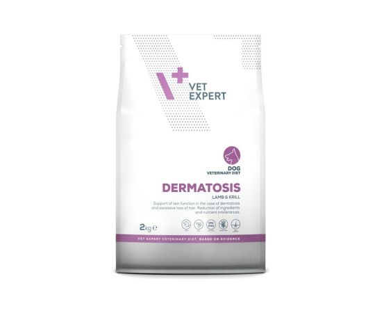 VET EXPERT Veterinary Diet Dermatosis Dog Lamb & Krill - dry dog food - 2 kg