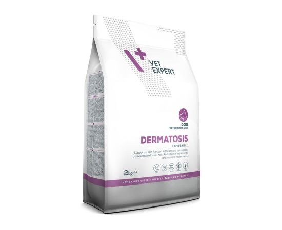 VET EXPERT Veterinary Diet Dermatosis Dog Lamb & Krill - dry dog food - 2 kg