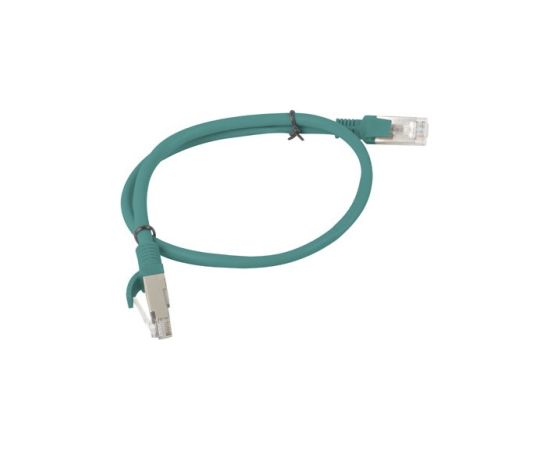 PATCHCORD KAT.6 UTP 0.5M ZIELONY FLUKE PASSED LANBERG 10-PACK