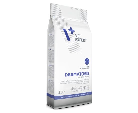 VET EXPERT Veterinary Diet Dermatosis Dog Salmon & Potato - dry dog food - 2 kg