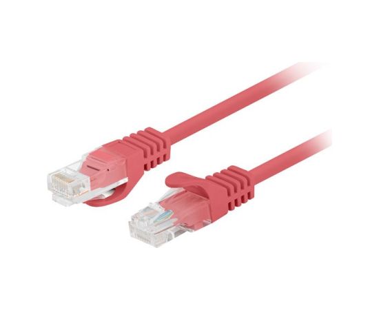 Lanberg PCU6-20CC-0100-R networking cable Red 1 m Cat6 U/UTP (UTP)