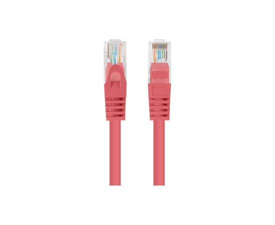 Lanberg PCU6-20CC-0100-R networking cable Red 1 m Cat6 U/UTP (UTP)