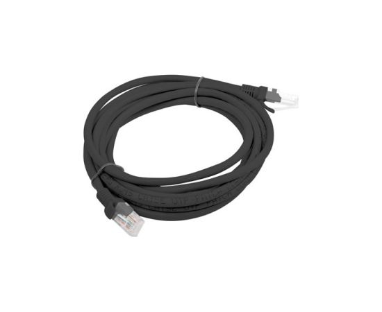 PATCHCORD KAT.6 UTP 3M CZARNY FLUKE PASSED LANBERG 10-PACK