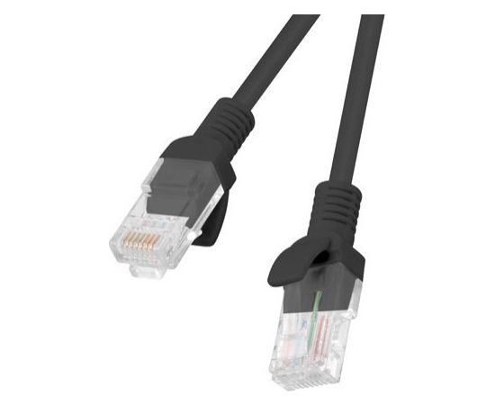 Lanberg PCU5-20CC-0025-BK networking cable Black 0.25 m Cat5e U/UTP (UTP)