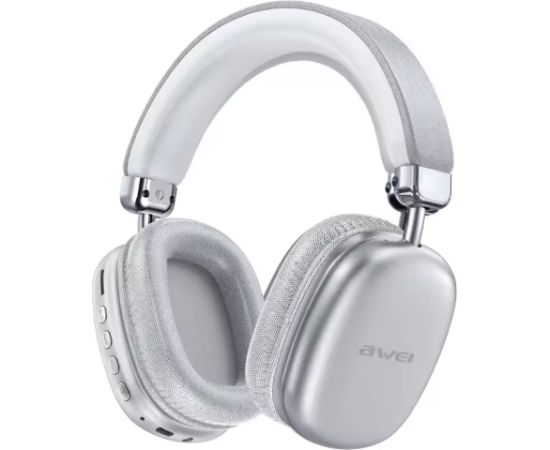 Wireless headphones Awei AT7 silver