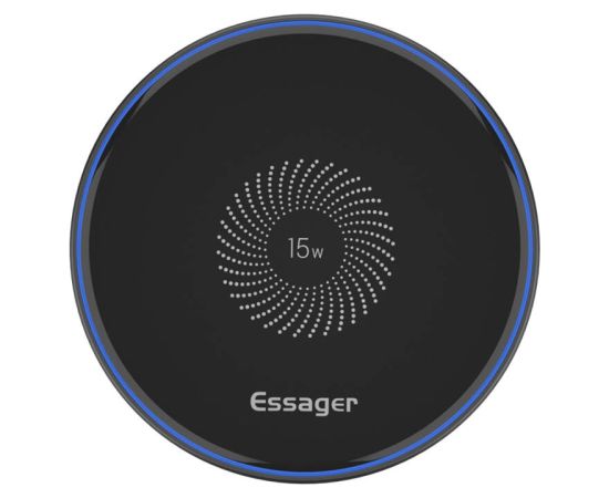 Wireless magnetic charger, Essager, EWXZMX-JMB01, 15W (black)