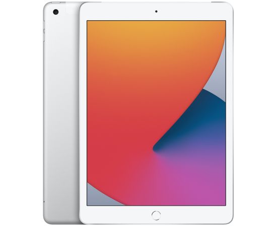 Apple iPad 8 10.2" 32GB WiFi + Cellular - Silver (Atjaunināts, stāvoklis labi)