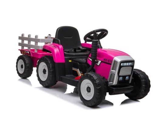 Lean Cars XMX611 Electric Ride-On Tractor Pink