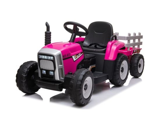 Lean Cars XMX611 Electric Ride-On Tractor Pink