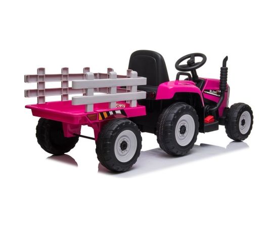 Lean Cars XMX611 Electric Ride-On Tractor Pink