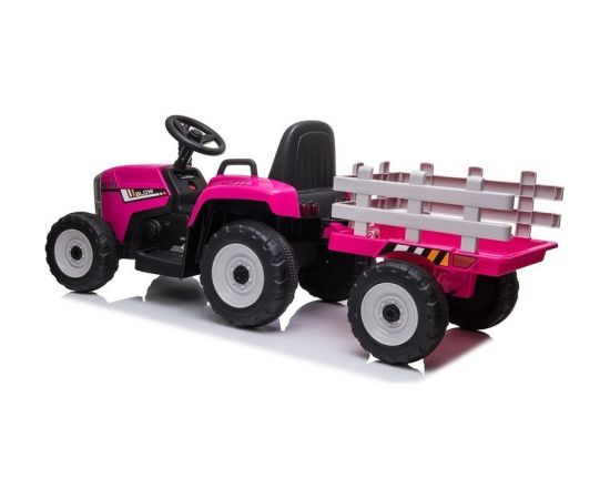 Lean Cars XMX611 Electric Ride-On Tractor Pink