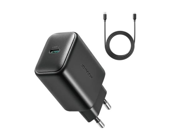 Сетевая зарядка Joyroom JR-TCF23 25W USB-C + USB-C to USB-C cable 1.0m черная