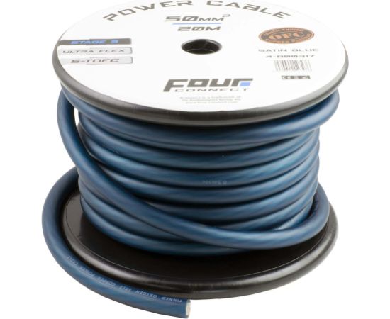 FOUR Connect 4-800317 STAGE3 50mm2 Satin Blue S-TOFC virtakaapeli