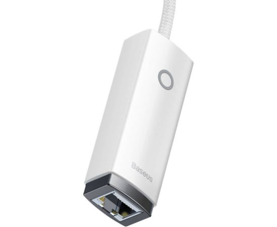 Baseus Lite Series USB to RJ45 network adapter, 100Mbps (white)