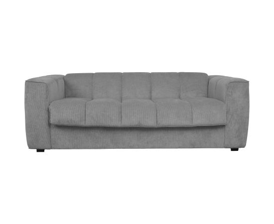 Sofa bed STELLA with spring mattress, grey