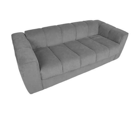 Sofa bed STELLA with spring mattress, grey