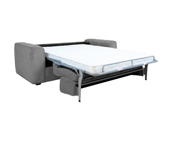 Sofa bed STELLA with spring mattress, grey