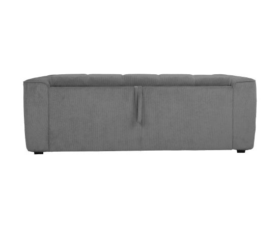 Sofa bed STELLA with spring mattress, grey