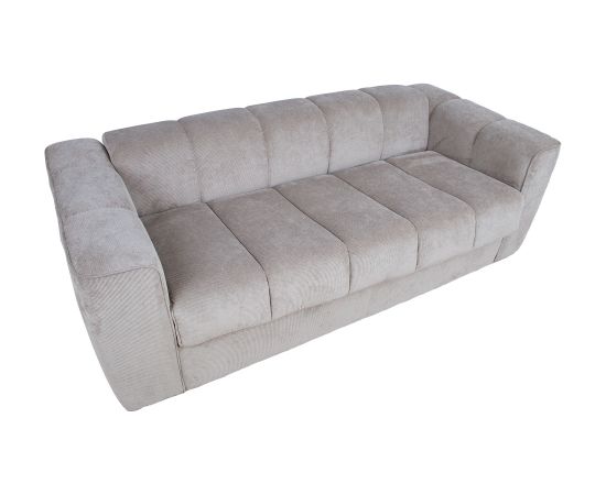 Sofa bed STELLA with spring mattress, beige