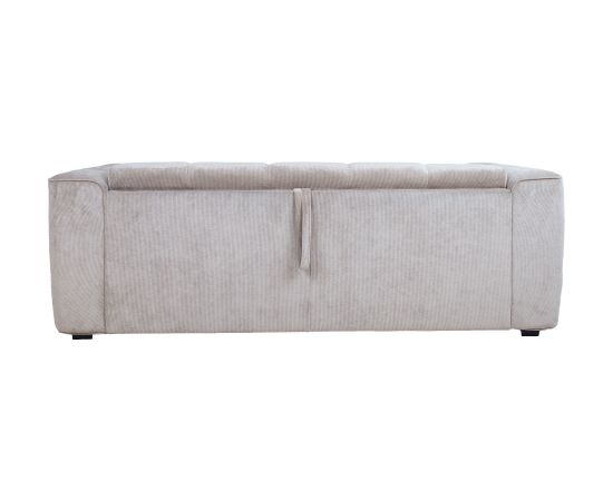 Sofa bed STELLA with spring mattress, beige