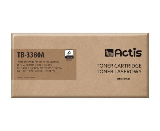 Actis TB-3380A Toner (replacement for Brother TN-3380; Standard; 8000 pages; black)