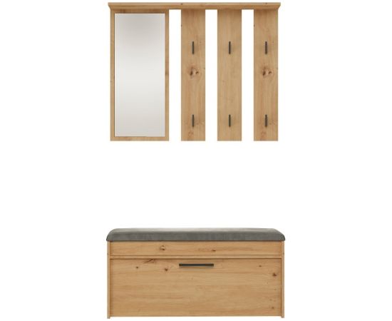 Top E Shop PARMA closet 100x35x180 cm, artisan oak