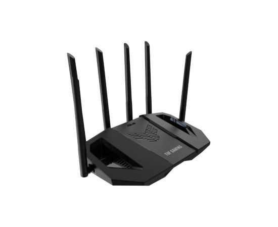 Wireless Router ASUS Router 6500 Mbps Mesh Wi-Fi 6 Wi-Fi 7 IEEE 802.11a IEEE 802.11b IEEE 802.11g IEEE 802.11ac IEEE 802.11ax USB 3.2 3x2.5GbE 1x2.5GbE Number of antennas 6 TUFGAMINGBE6500