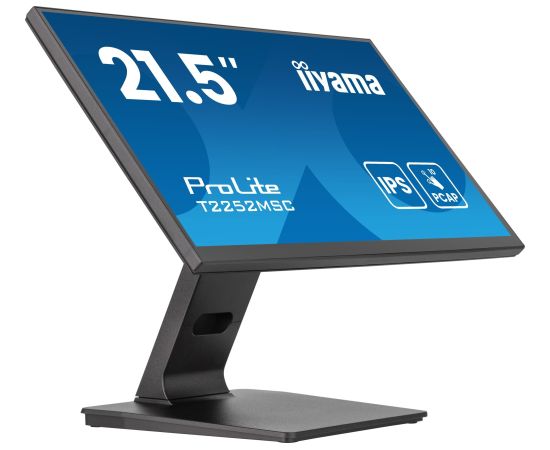 Monitor dotykowy iiyama ProLite T2252MSC-B2AG 22'' FULL HD LED IPS AntiGlare /HDMI, DP/ Głośniki