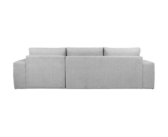 Corner sofa bed KAJA RC, light grey