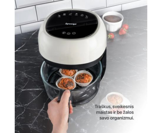 Sponge Air Fryer Glass 4L