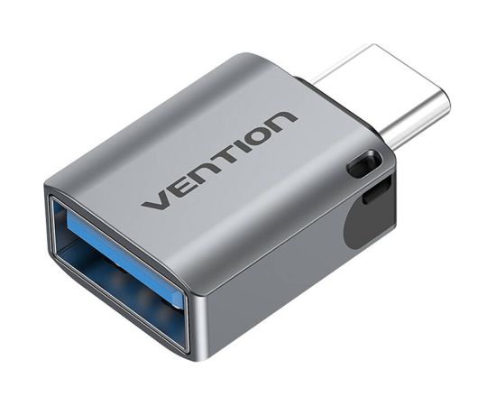 Adapteris Vention CDQH0 USB-C Male uz USB 3.0 pelēks