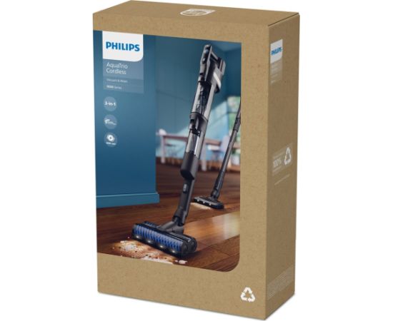 Philips XW9463/11 stick vacuum/electric broom 2-in-1 stick vacuum Battery Dry&wet Bagless Black