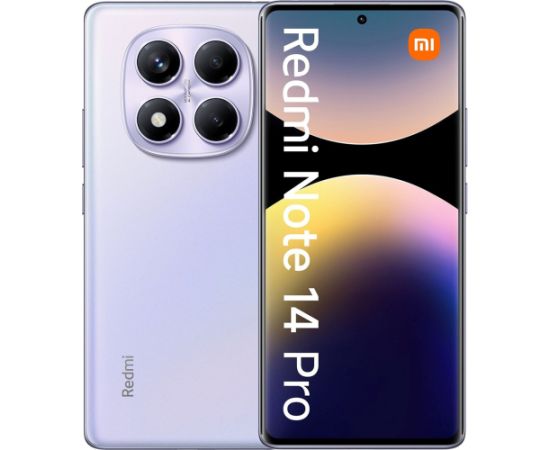 Xiaomi Redmi Note 14 Pro 16.9 cm (6.67") Hybrid Dual SIM 4G USB Type-C 8 GB 256 GB 5500 mAh Purple