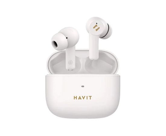 Havit TW958 Pro - TWS wireless headphones, beige