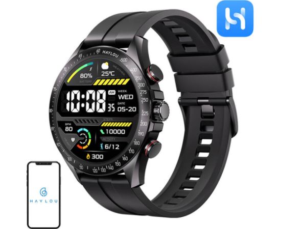 Haylou Solar Pro smartwatch (black)